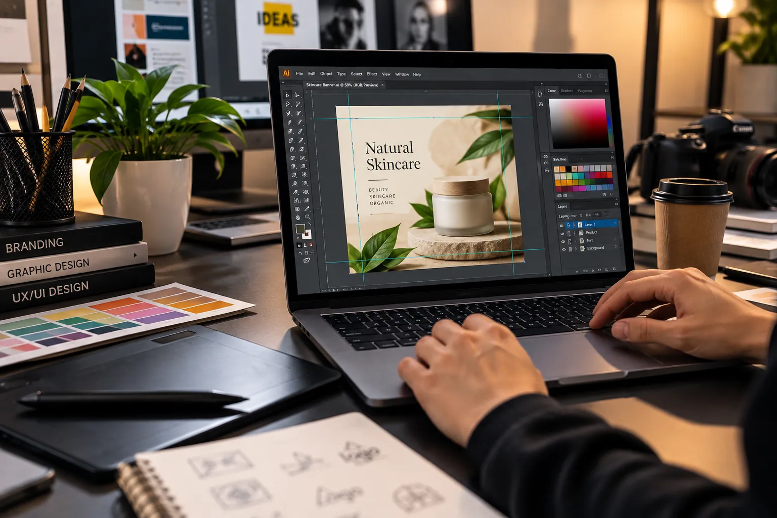 Graphic design and brand work