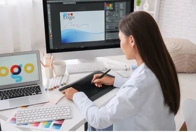 Creative graphic design services in UK for branding, logos, social media and marketing materials that stand out. graphic designer